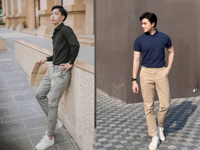 phối đồ với giày thể thao cho nam phối đồ với giày thể thao cho nam