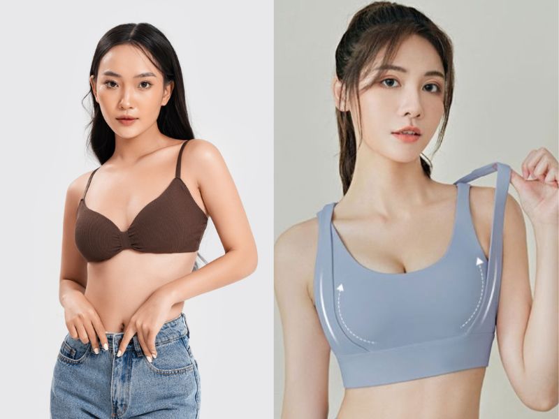 nên mặc bra hay áo lót
