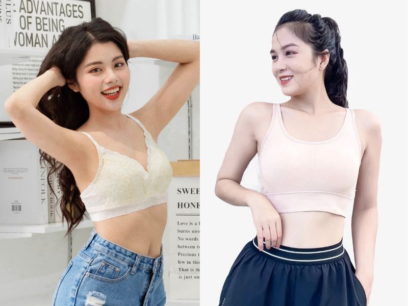 nên mặc bra hay áo lót