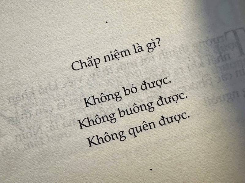 Chấp niệm là gì?