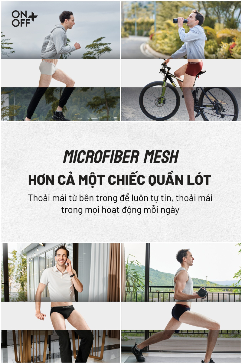 sản phẩm microfiber mesh onoff member day