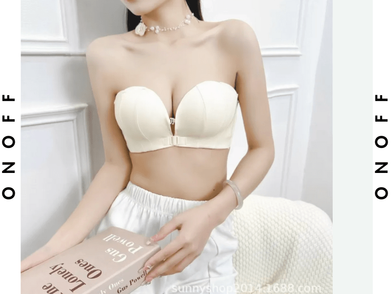áo ống cách mặc áo lót tạo khe