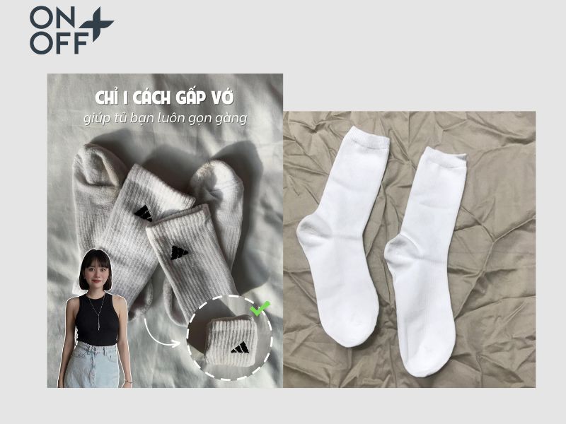 cách xếp vớ