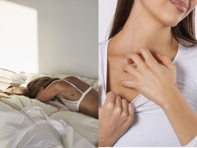 mặc áo ngực đi ngủ có bị ung thư không