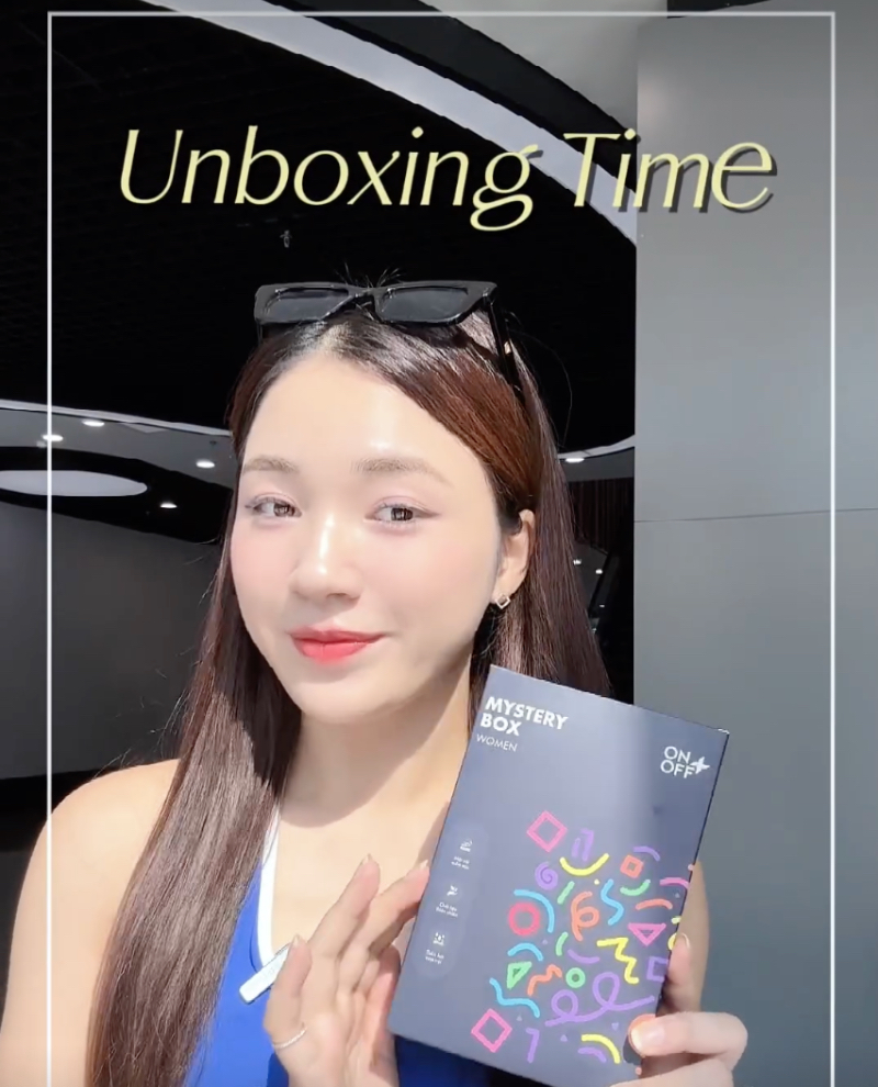 trải nghiệm mua sắm mystery box