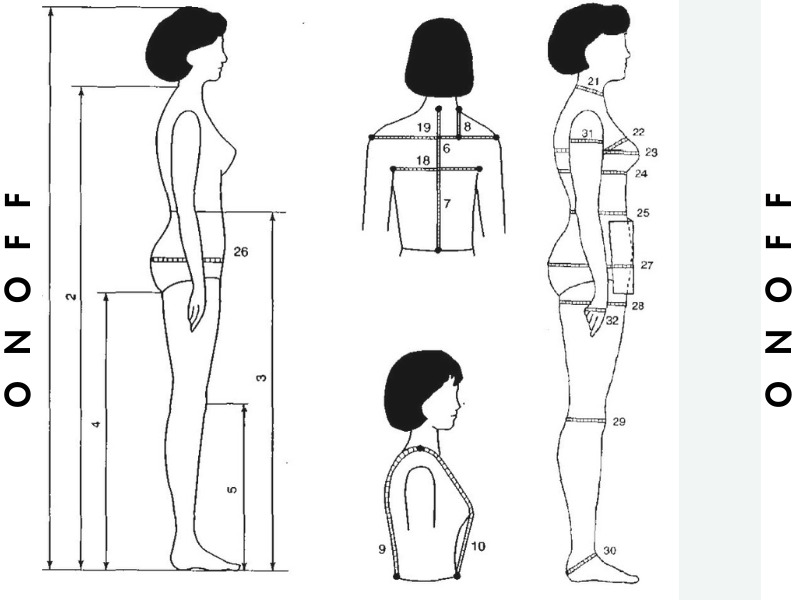 bảng size quần áo thể thao nữ