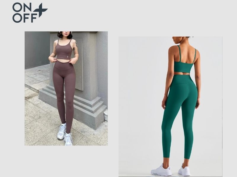 cách phối đồ với quần legging mùa hè