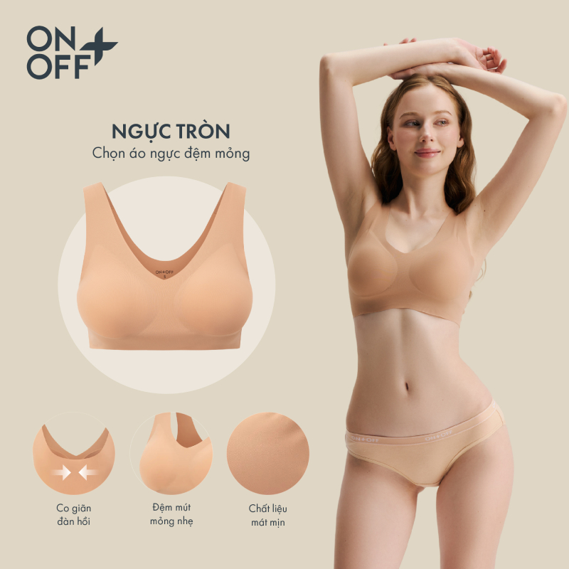 dáng ngực áo lót cho ngực tròn