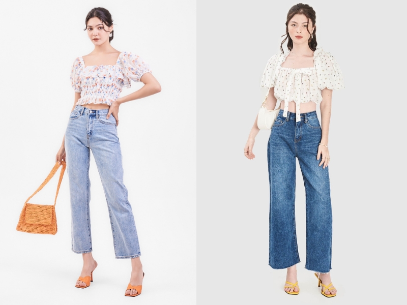 phối đồ đi đám cưới cho nữ lùn