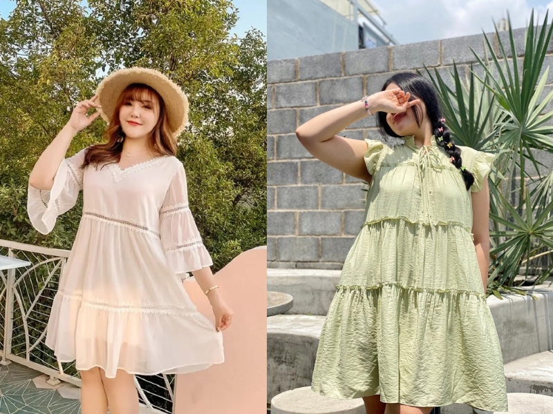 trang phục đi đám cưới đơn giản