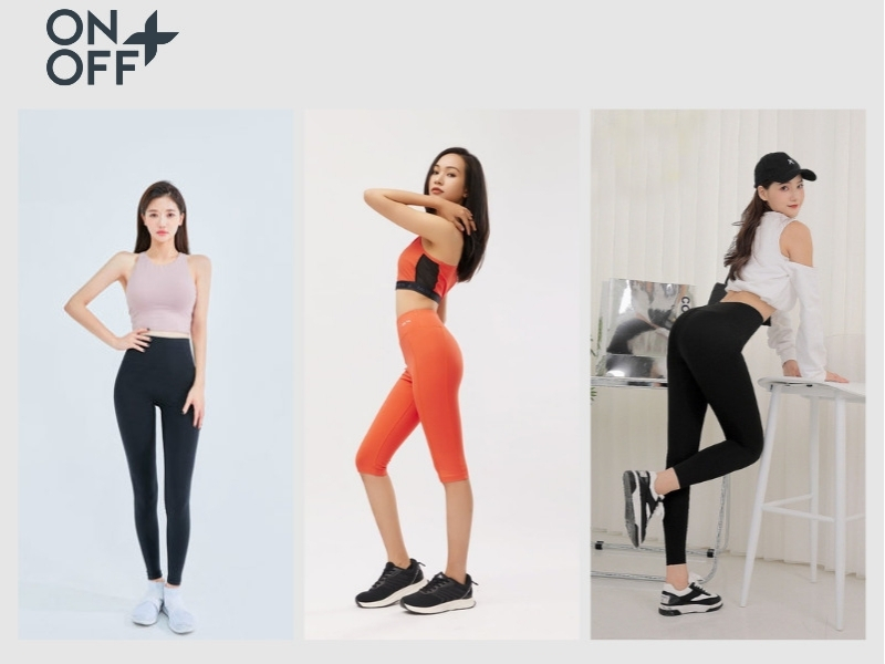 quần legging phối áo sơ mi