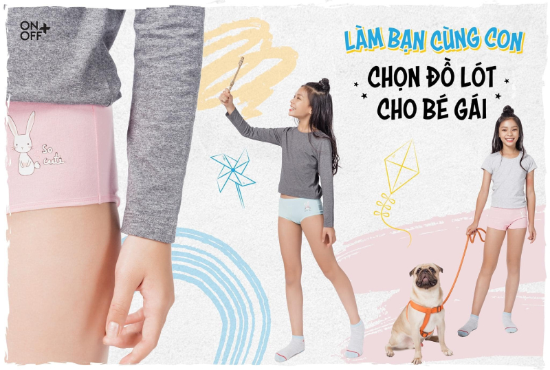 quần lót cho bé gái