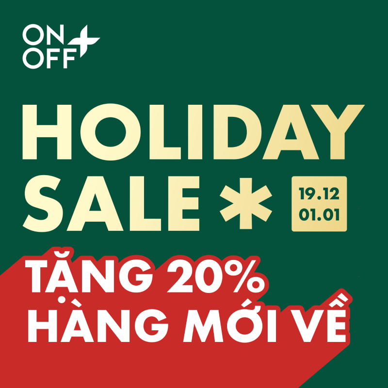 onoff sale mùa lễ hội