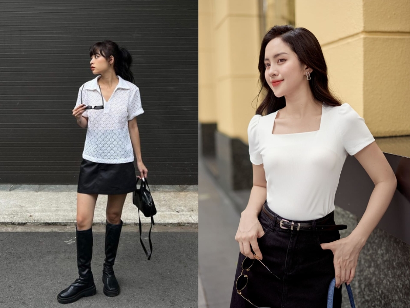cách sửa cổ áo bị rộng