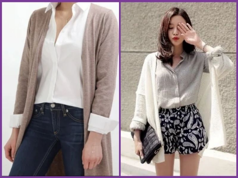 cách xắn tay áo sơ mi nữ