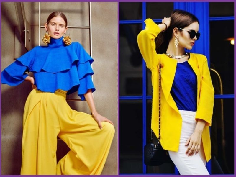 da vàng cần tránh quần áo xanh dương