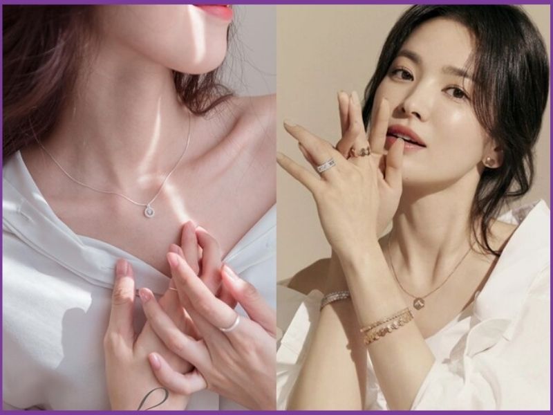 da vàng hợp với trang sức ánh vàng hồng