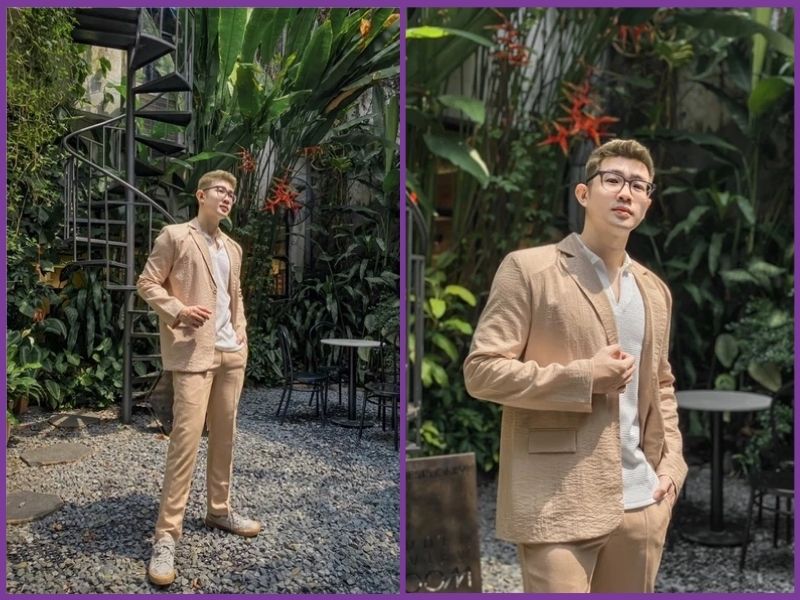 mẹo phối đồ nam Hàn Quốc mùa hè