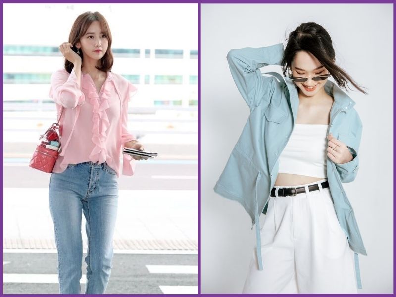 bí quyết phối đồ style Hàn Quốc nữ