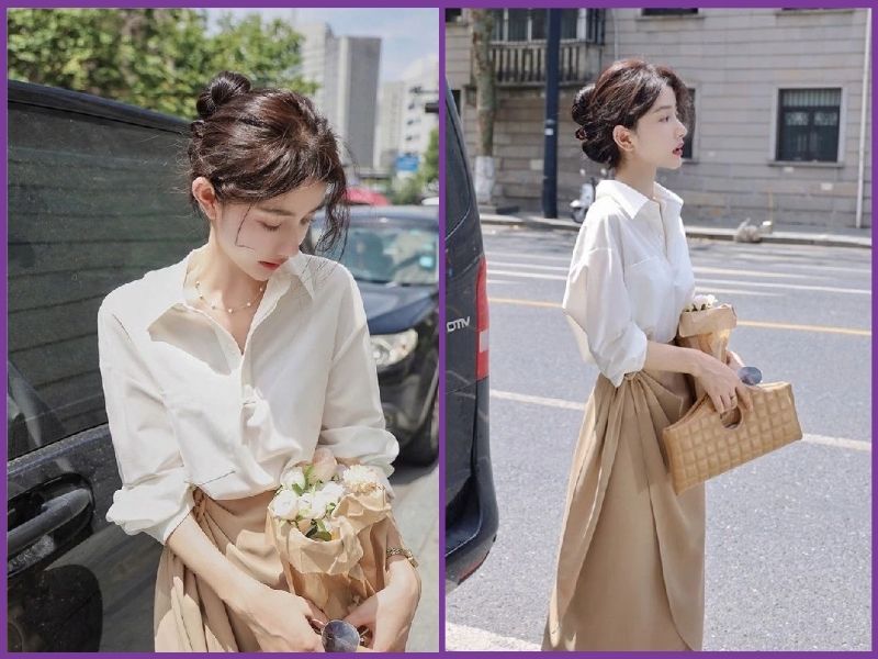 bí quyết phối đồ style Hàn Quốc nữ