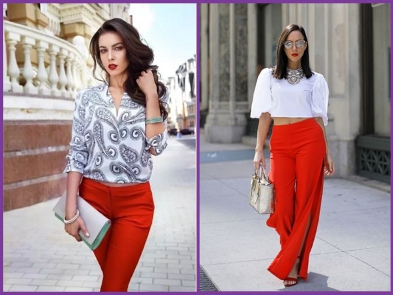 Màu cam phối với màu gì 