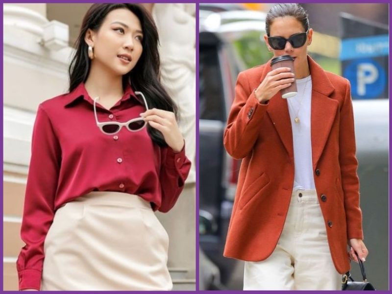 Màu kem phối với màu gì 