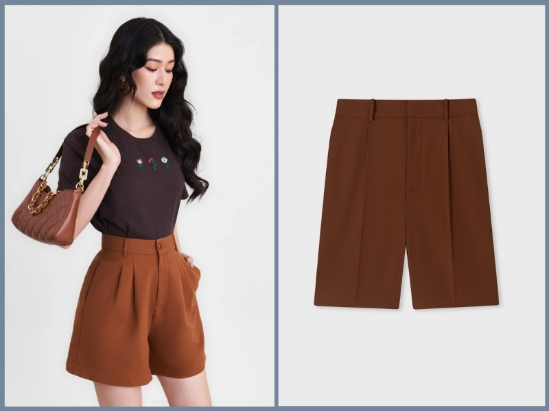 Quần nâu phối áo màu gì 