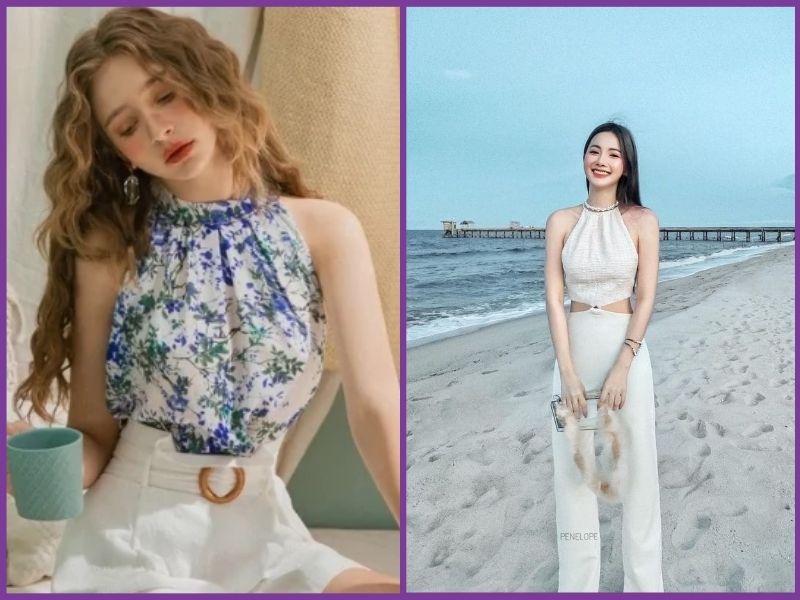Quần trắng phối với áo màu gì