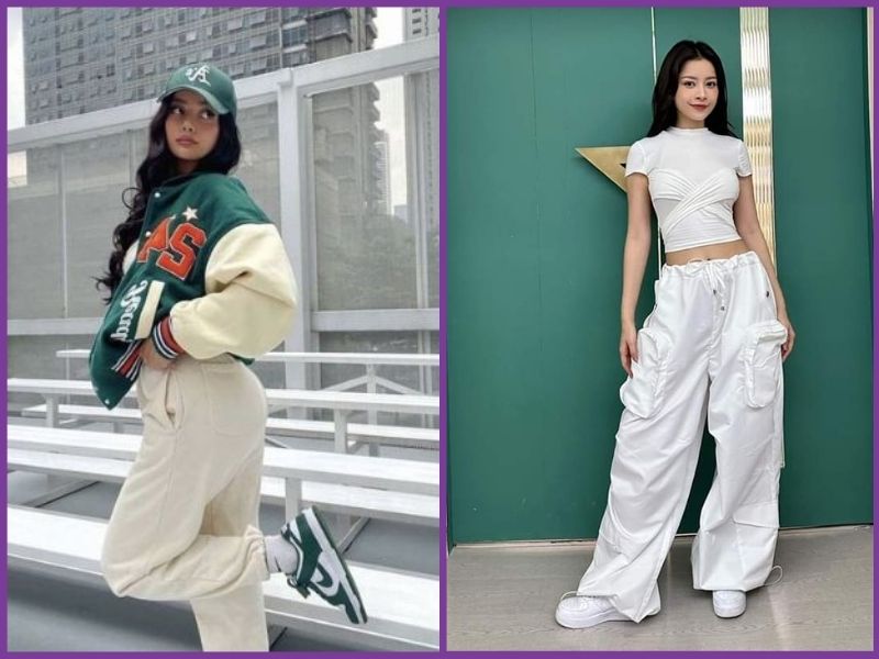 Quần trắng phối với áo màu gì