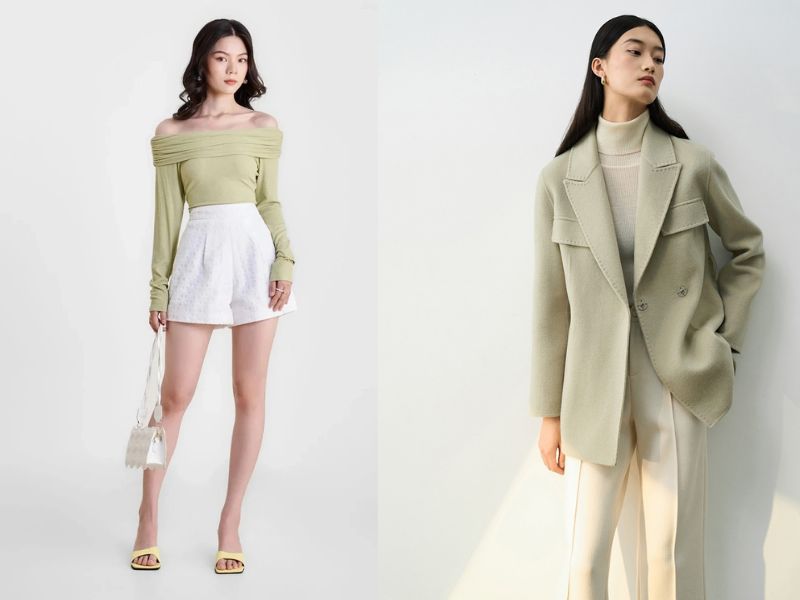 quần trắng kết hợp với áo màu gì