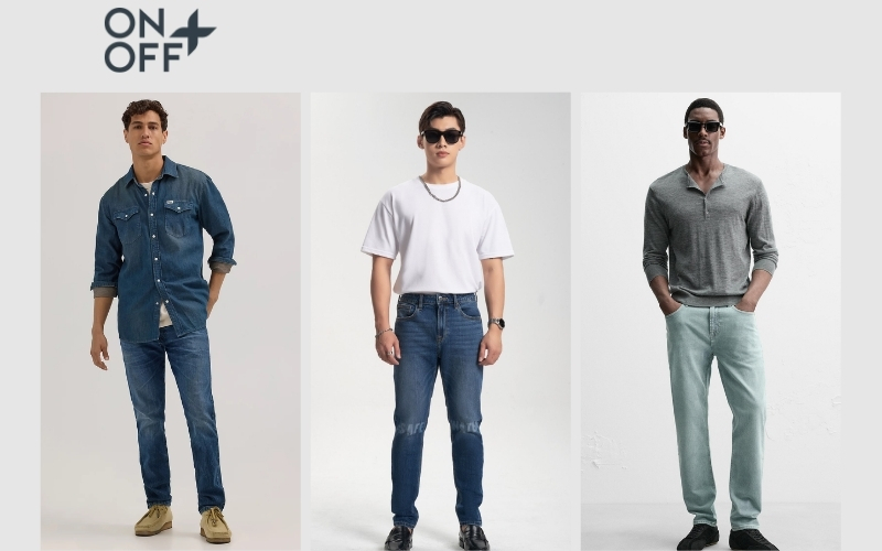 slim fit quần jean slim fit