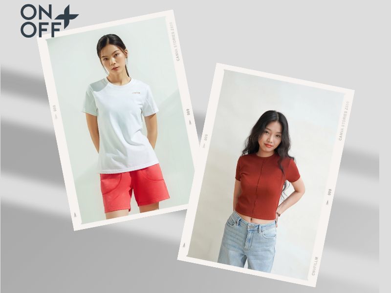 chọn áo phông cho nàng có body đồng hồ cát