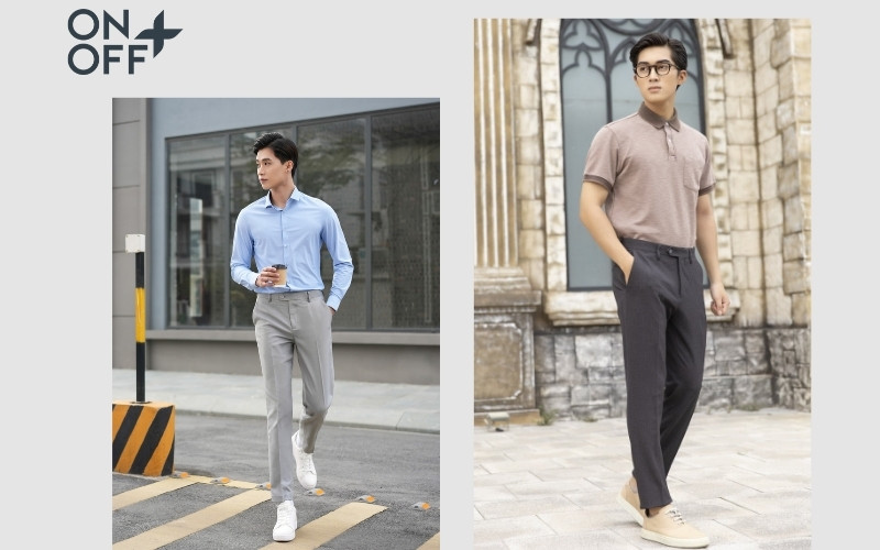 quần âu item công sở kinh điển cho phái mạnh