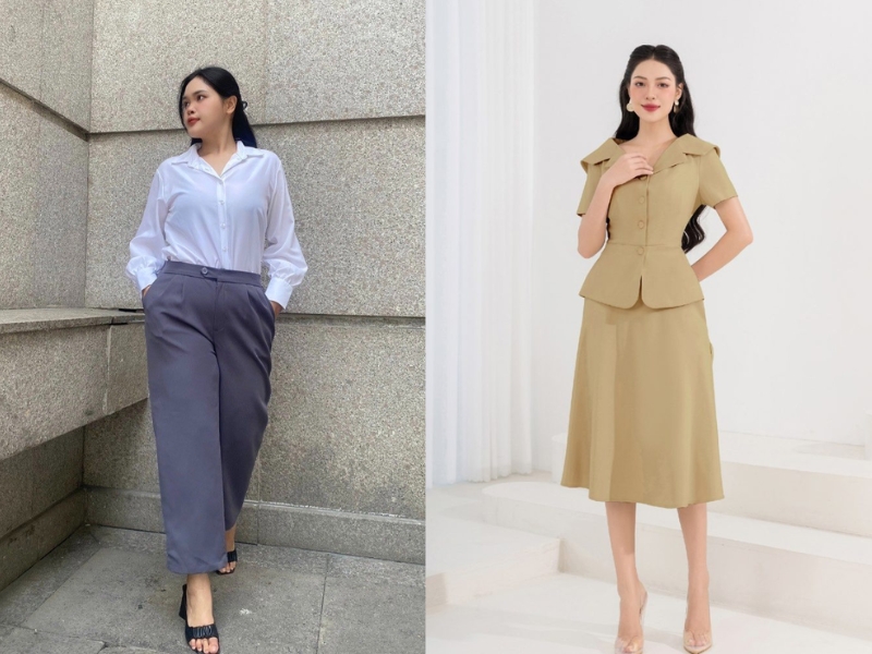 phối đồ công sở nữ
