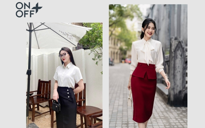 cách phối đồ mùa đông cho nữ công sở