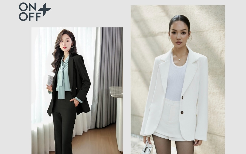 phối đồ công sở mùa đông nữ