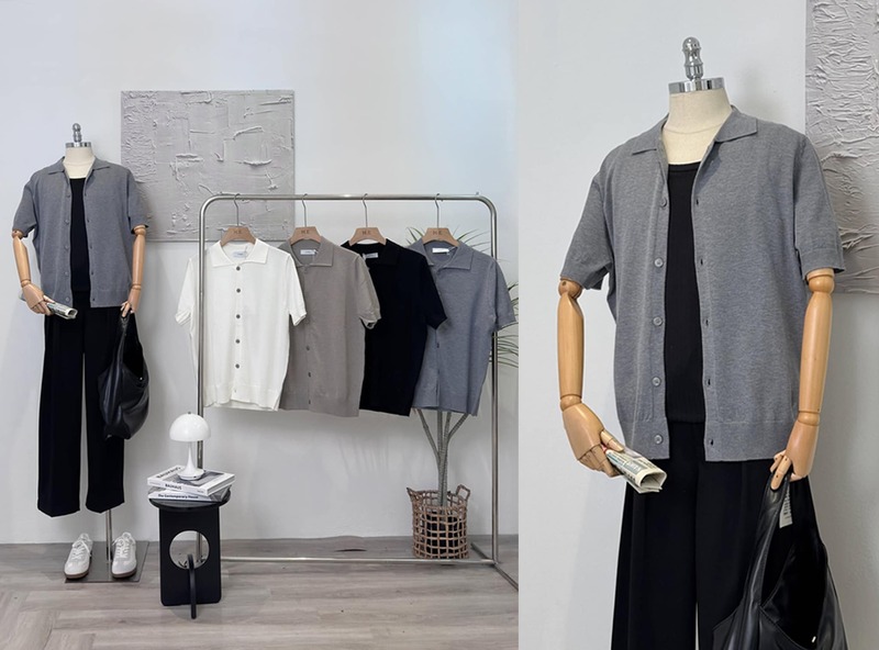 cửa hàng áo phông nam đẹp ở hà nội