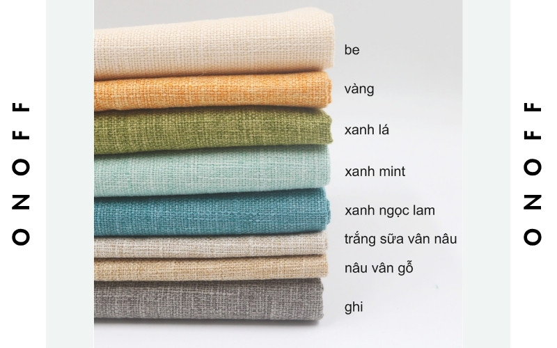 các loại vải chống thấm nước