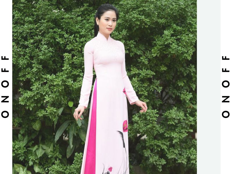 áo dài trắng quần đen áo dài trắng quần hồng