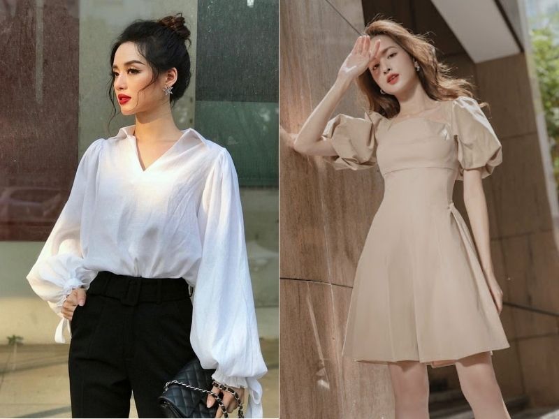 bắp tay to có nên mặc áo tay bồng