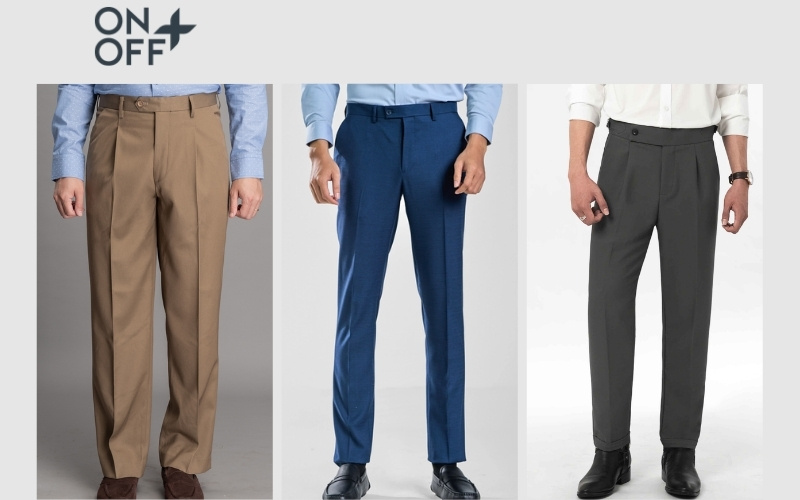 các form quần tây mẫu quần vải nam đẹp