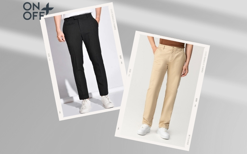 các kiểu quần tây mẫu quần tây nam đẹp