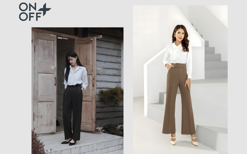 cách phối đồ với quần ống rộng cho người lùn cách phối đồ với quần ống rộng cho người lùn