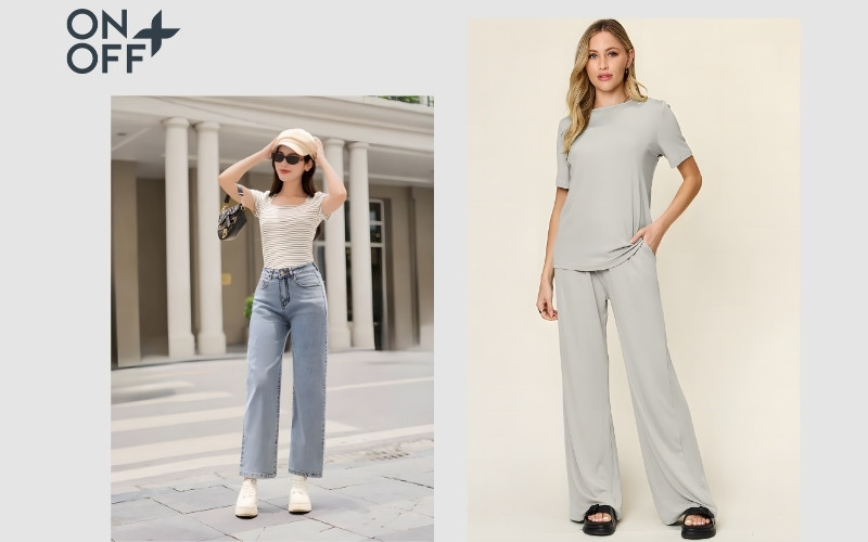 cách phối đồ với quần ống rộng cho người lùn cách phối đồ với quần ống rộng cho người lùn