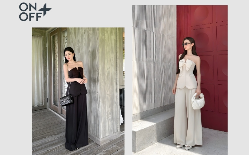 cách phối đồ với quần ống rộng cho người lùn cách phối quần ống suông cho người lùn