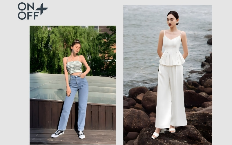 cách phối đồ với quần ống rộng cho người lùn quần ống rộng cho người mập lùn