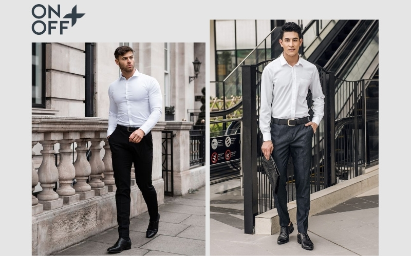 các mẫu quần tây quần vải hợp với nam chân vòng kiềng