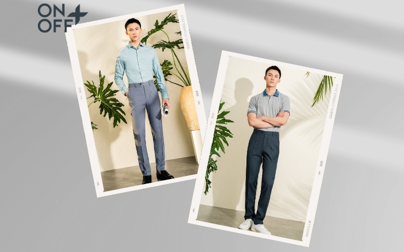 các loại quần tây chọn mẫu quần âu nam dáng cao gầy