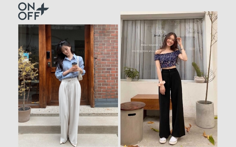 quần ống suông phù hợp với dáng người nào cách phối quần ống suông cho người lùn