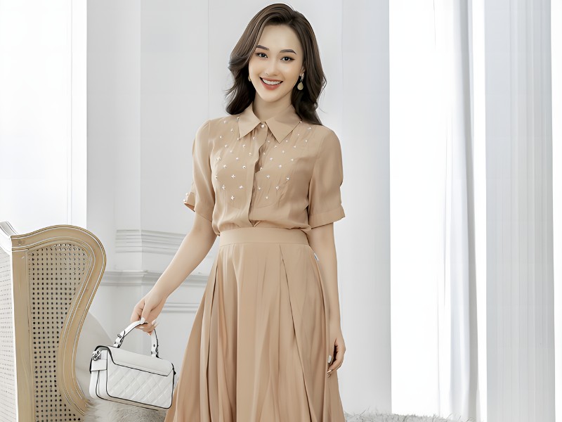 người thấp có nên mặc chân váy dài